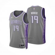 Maillot Sacramento Kings Chima Moneke NO 19 Ville 2022-23 Gris