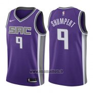 Maillot Sacramento Kings Iman Shumpert No 9 Icon 2017-18 Volet