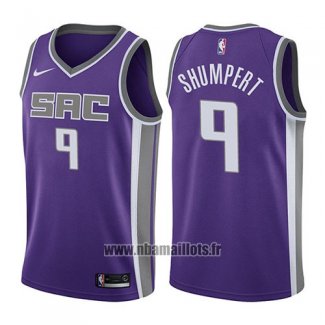 Maillot Sacramento Kings Iman Shumpert No 9 Icon 2017-18 Volet