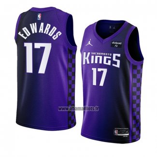 Maillot Sacramento Kings Kessler Edwards NO 17 Statement 2023-24 Volet