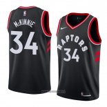 Maillot Tornto Raptors Alfonzo Mckinnie No 34 Statement 2018 Noir