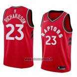 Maillot Tornto Raptors Malachi Richardson No 23 Icon 2018 Rouge