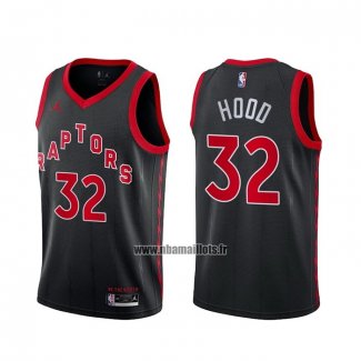 Maillot Tornto Raptors Rodney Hood No 32 Statement 2020-21 Noir