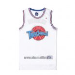 Maillot Tune Squad Sylvester No 9 Blanc