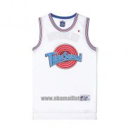 Maillot Tune Squad Sylvester No 9 Blanc