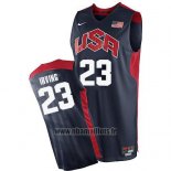 Maillot USA 2012 Kyrie Irving No 23 Noir