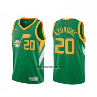 Maillot Utah Jazz Donovan Udoka Azubuike No 20 2020-21 Vert