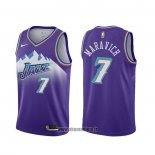 Maillot Utah Jazz Pete Maravich NO 7 Classic Edition 2019-20 Volet