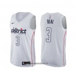 Maillot Washington Wizards Bradley Beal NO 3 Ville Blanc