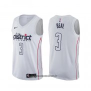 Maillot Washington Wizards Bradley Beal NO 3 Ville Blanc