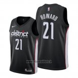 Maillot Washington Wizards Dwight Howard No 21 Ville Edition Noir