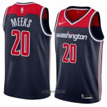 Maillot Washington Wizards Jodie Meeks No 20 Statement 2018 Noir