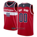 Maillot Washington Wizards Personnalise 2017-18 Rouge