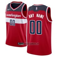 Maillot Washington Wizards Personnalise 2017-18 Rouge