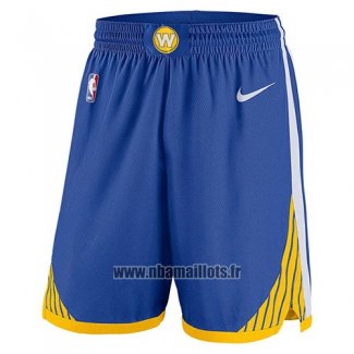 Short Golden State Warriors 2017-18 Bleu