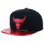 Casquette Chicago Bulls Rouge Noir3