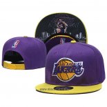 Casquette Los Angeles Lakers Kobe Bryant 9FIFTY Snapback Volet Jaune