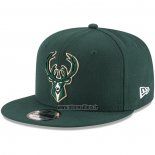 Casquette Milwaukee Bucks 9FIFTY Snapback Vert2