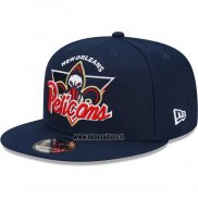 Casquette New Orleans Pelicans Tip Off 9FIFTY Snapback Bleu