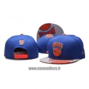 Casquette New York Knicks Snapback Gris Bleu