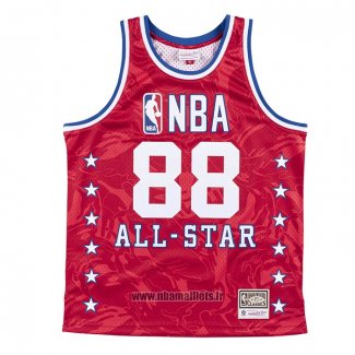 Maillot All Star 1988 Aape x Mitchell & Ness Rouge