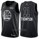 Maillot All Star 2018 Golden State Warriors Klay Thompson No 11 Noir