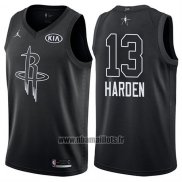 Maillot All Star 2018 Houston Rockets James Harden No 13 Noir