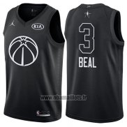 Maillot All Star 2018 Washington Wizards Bradley Beal No 3 Noir