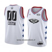 Maillot All Star 2019 New Orleans Pelicans Personnalise Blanc