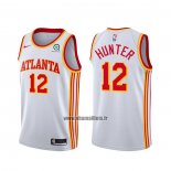 Maillot Atlanta Hawks De'andre Hunter No 12 Association 2020-21 Blanc