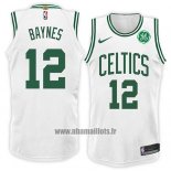 Maillot Boston Celtics Aron Baynes No 12 Association 2018 Blanc