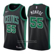 Maillot Boston Celtics Greg Monroe No 55 Statement 2017-18 Noir