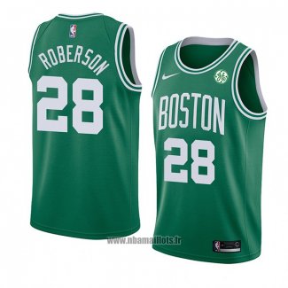 Maillot Boston Celtics Jeff Roberson No 28 Icon 2018 Vert