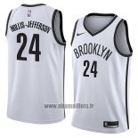 Maillot Brooklyn Nets Hollis-jefferson No 24 Association 2018 Blanc