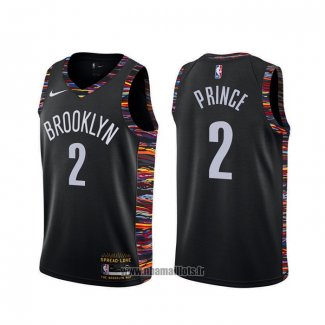 Maillot Brooklyn Nets Taurean Prince NO 2 Ville Noir