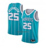 Maillot Charlotte Hornets P.j. Washington No 25 Icon 2020-21 Vert