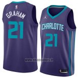 Maillot Charlotte Hornets Treveon Graham No 21 Statement 2018 Volet