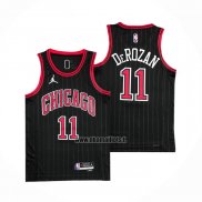 Maillot Chicago Bulls Demar Derozan NO 11 Statement 2020-21 Noir