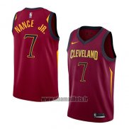 Maillot Cleveland Cavaliers Larry Nance Jr. No 7 Icon 2018 Rouge