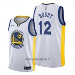 Maillot Golden State Warriors Andrew Bogut No 12 Association Blanc