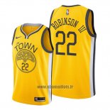 Maillot Golden State Warriors Glenn Robinson Iii No 22 Earned Jaune