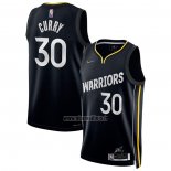 Maillot Golden State Warriors Stephen Curry NO 30 Select Series 2022 Noir