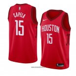 Maillot Houston Rockets Clint Capela No 15 Earned 2018-19 Rouge