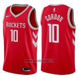 Maillot Houston Rockets Eric Gordon No 10 Swingman 2017-18 Rouge