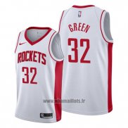 Maillot Houston Rockets Jeff Green No 32 Association 2019-20 Blanc