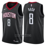 Maillot Houston Rockets Le'bryan Nash No 8 Statement 2017-18 Noir