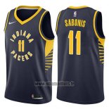 Maillot Indiana Pacers Domantas Sabonis No 11 Icon 2017-18 Bleu