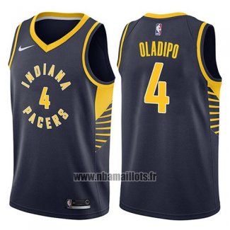 Maillot Indiana Pacers Victor Oladipo No 4 Icon 2017-18 Bleu