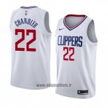 Maillot Los Angeles Clippers Wilson Chandler No 22 Association 2018 Blanc