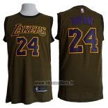 Maillot Los Angeles Lakers Kobe Bryant No 24 Nike Vert